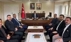 TSO adayı Kerman’dan  Kaymakam Kayış’a ziyaret