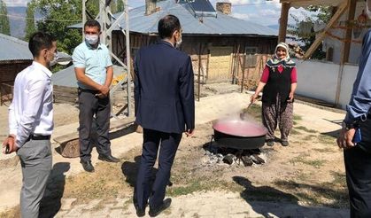 Kaymakam Uyar'dan bir dizi ziyaret