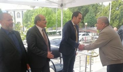 Kargı'da protokol bayramlaştı