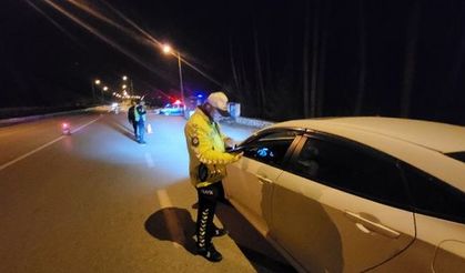Kargı'da yılbaşı denetimi gerçekleştirdi