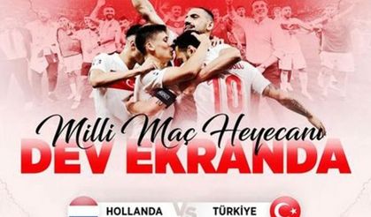 Çeyrek final heyecanı dev ekranda!