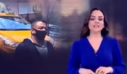 Kargılı taksiciden kral davranış