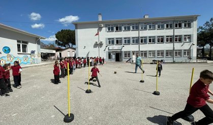 Kargı’da öğrenciler parkur etkinliği ile eğlendi