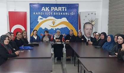 Kargı’da kadın kolları çalışmalarını değerlendirdi