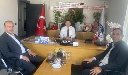 Hüsnü Kılpelit ile Hakan Çabuk'tan Ahmet Saatci’ye ziyaret