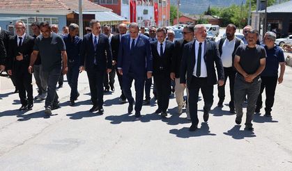 MHP heyetinden Kargı'ya geniş katılımlı ziyaret