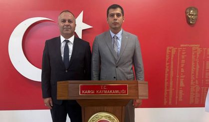 Mehmet İhsan Çıplak'tan Kaymakam Akman’a ziyaret