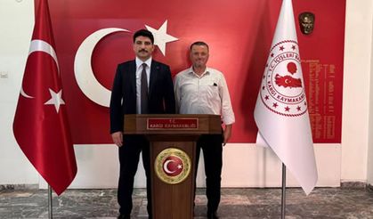 Başkan Dereli’den Kaymakam Kayış’a hayırlı olsun ziyareti