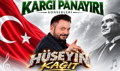 Hüseyin Kağıt 29 Ekim’de Kargı’da sahne alacak