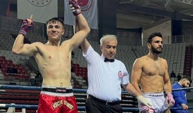 Kargılı sporcu Ziya Furkan Gündüz Türkiye şampiyonu oldu