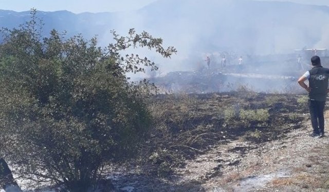 Kargı-Boyabat Karayolunda Orman Yangını: Ekipler Facianın Eşiğinden Döndürdü