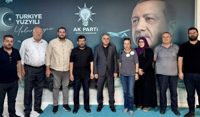 AK Parti İl Başkanı Yakup Alar’a Kargı'dan ziyaret: “Davamız için kararlılıkla çalışıyoruz”