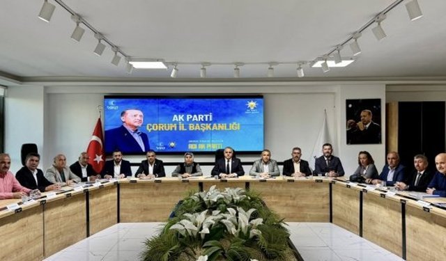 İlçe başkanlarından istişare toplantısı: Gülhan Demiral da katıldı