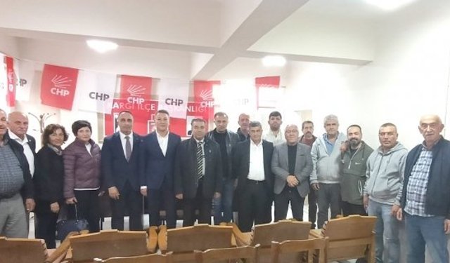 CHP Kargı Yönetimine Kutlama Ziyareti