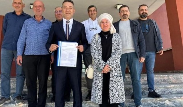 Hakan Çelik mazbatasını aldı