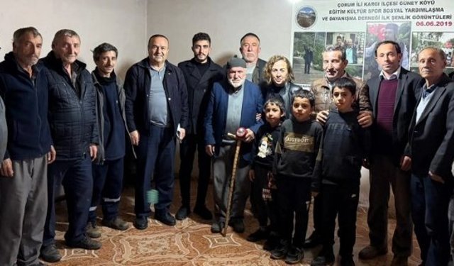 AK Parti Kargı İlçe Başkanı Gülhan Demiral, Güney Köyü'nde vatandaşlarla buluştu