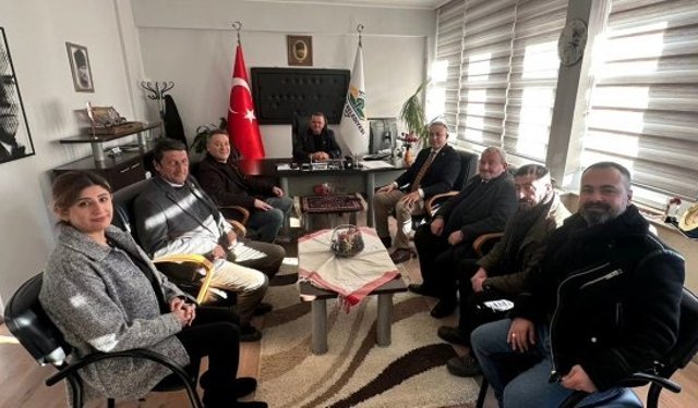 CHP heyetinden Kargı Belediyesi’ne ziyaret