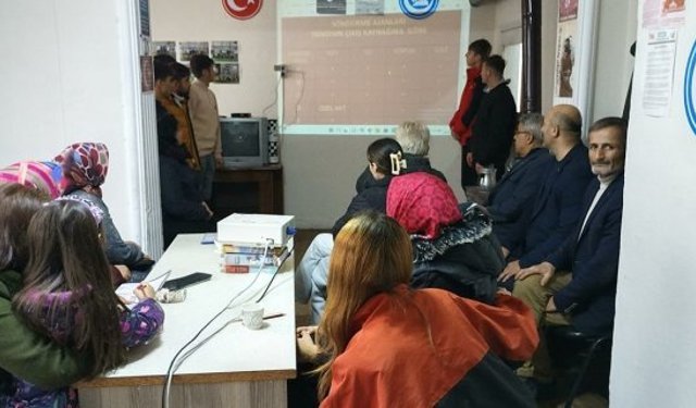 Kargı Ülkü Ocakları’ndan ‘Yangınla Mücadele’ eğitimi