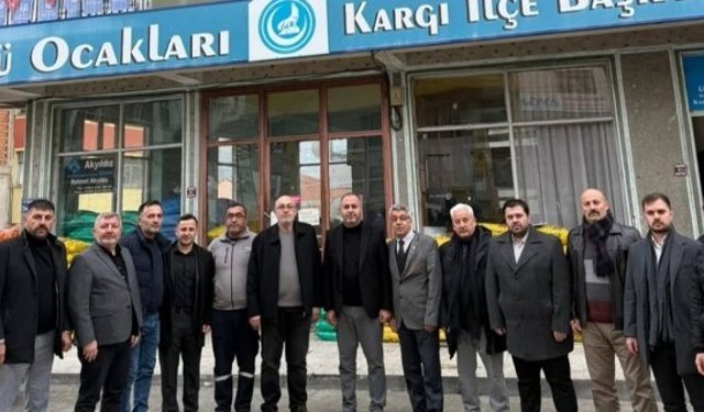 MHP İl Başkanı Çıplak’tan Kargı İlçe Teşkilatına ziyaret
