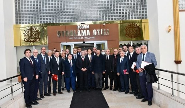 Murat Peker, İlçe Milli Eğitim Müdürleri toplantısına katıldı