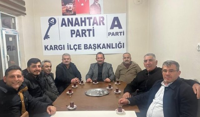 Anahtar Parti Kargı İlçe Başkanlığı'ndan yönetim kurulu toplantısı