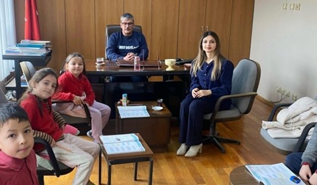 Öğrenciler muhtarların görev ve sorumluluklarını öğrendi