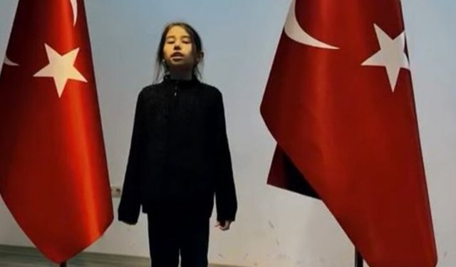 Kargı’da öğrenciler İstiklal Marşı’nı güzel okumak için yarıştı