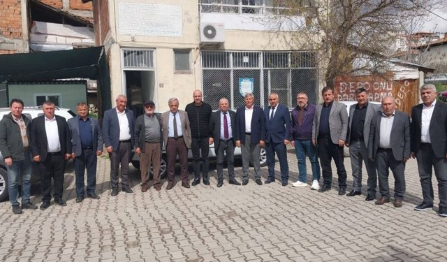 ÇESOB Başkanı Recep Gür’den Orhan Camcı'ya ziyaret