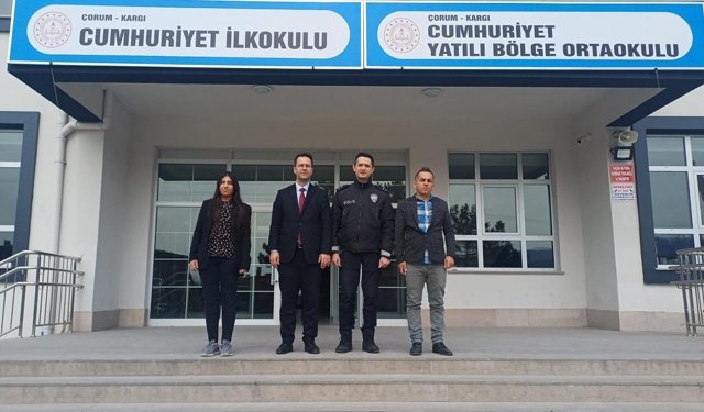 Kargı’da Okullarda Güvenlik Denetimi