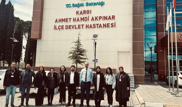 Hastanede hizmetler yerinde değerlendirildi