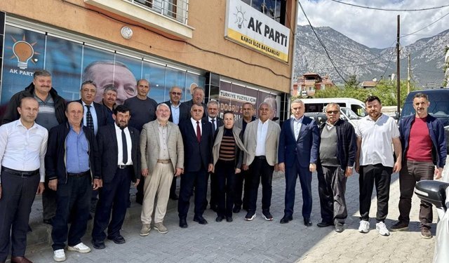 AK Parti heyeti Kargı teşkilatıyla bir araya geldi