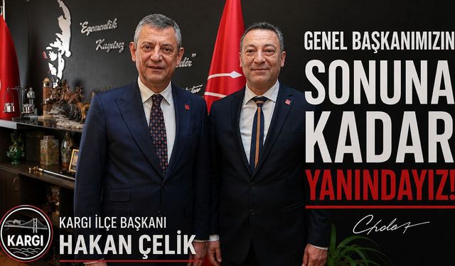 Hakan Çelik: ‘CHP kişilerin değil halkın partisidir’