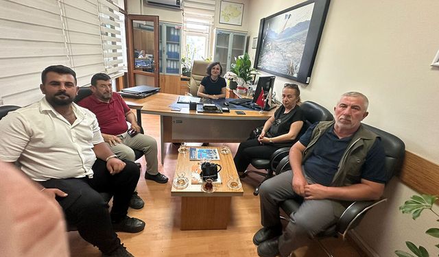 AK Parti'den Hançer’e hayırlı olsun ziyareti