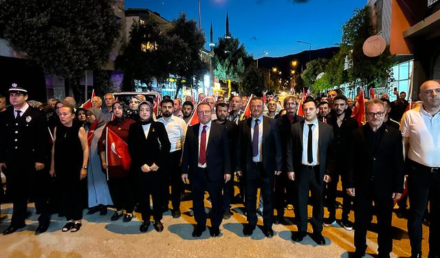 Kargı’da milli birlik yürüyüşü düzenlendi