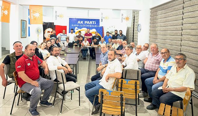 AK Parti mahalle ve köy başkanları toplantısı düzenledi