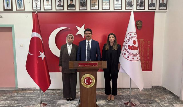 Yargı mensuplarından Kaymakam Kayış’a hayırlı olsun ziyareti