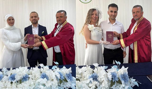 2 çift daha evlilik yolunda ilk adımı attı