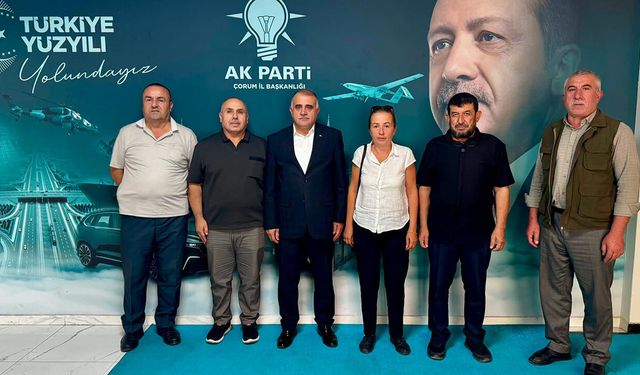 AK Parti Kargı teşkilatından İl Başkanı Yakup Alar’a ziyaret