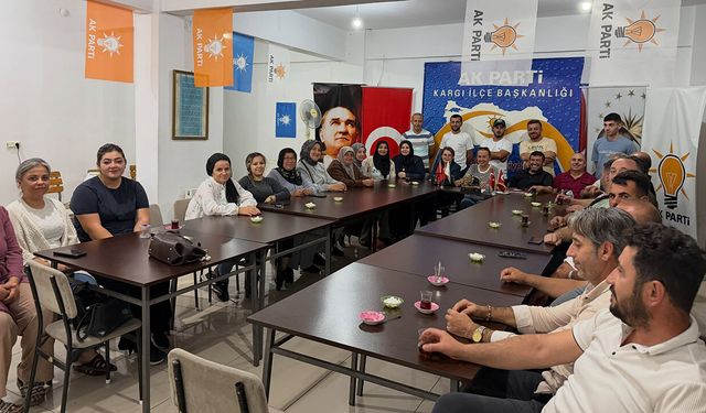 AK Parti Kargı’da haftalık yönetim kurulu toplantısı yaptı