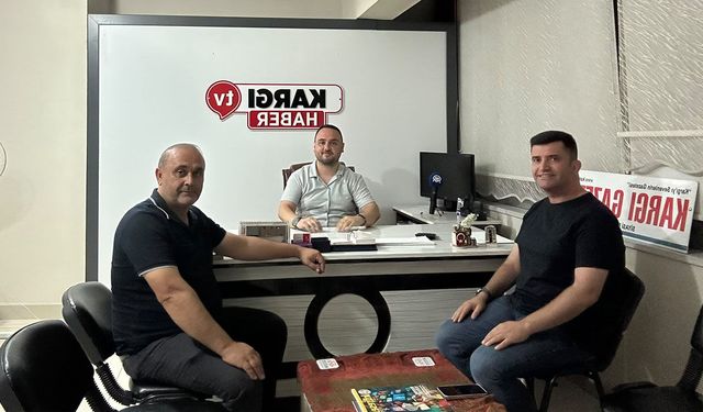 Muhtarlardan Kargı Gazetesi’ne 11. yıl ziyareti