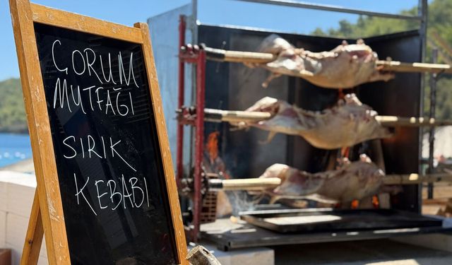 Kargı’nın tulum peyniri ve sırık kebabı Bodrum’da tanıtıldı