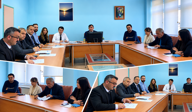 Okul güvenliği ve ortak sınav toplantısı düzenlendi
