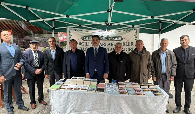 Kargı Panayırı’nda  yazar ve şairler standı