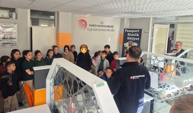 Kargı’da ders sınıftan çıktı, hayatın içine taşındı