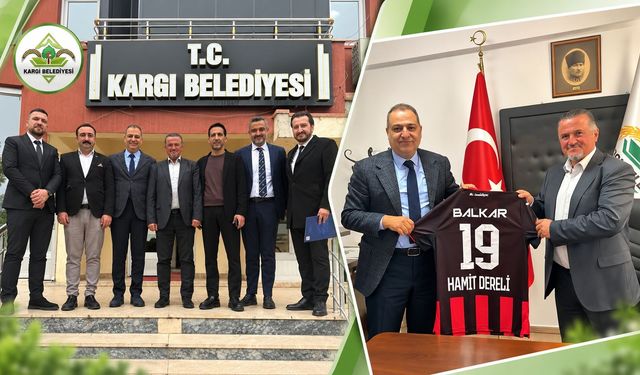 Başkan Dereli’ye Çorum FK forması