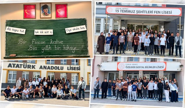 Atatürk Ortaokulu’ndan  liselere tanıtım gezisi