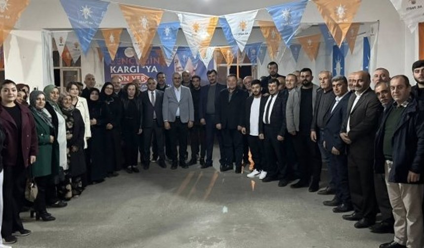 Ahlatcı ve Alar Kargı’da teşkilatla bir araya geldi