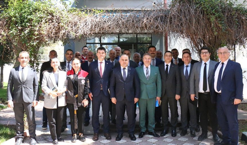 Tarımda değerlendirme toplantısı: Burak Coşkun’da katıldı