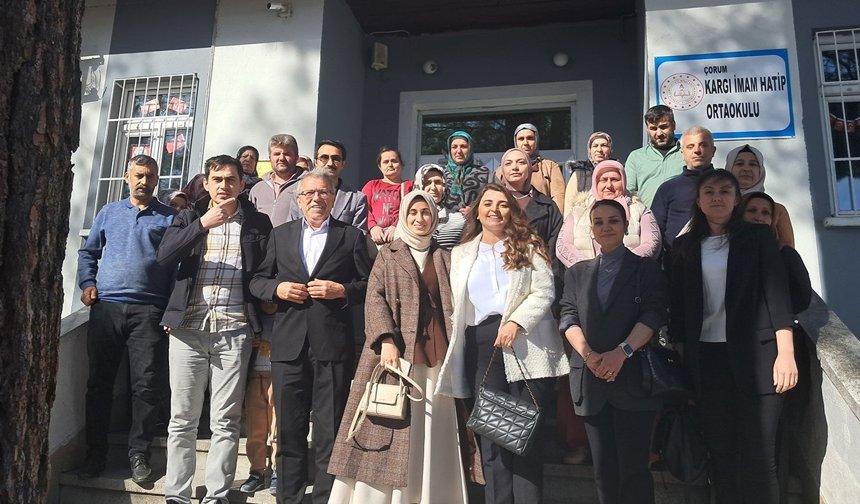 Kargı’da velilere “Güvenli Adımlar” eğitimi verildi