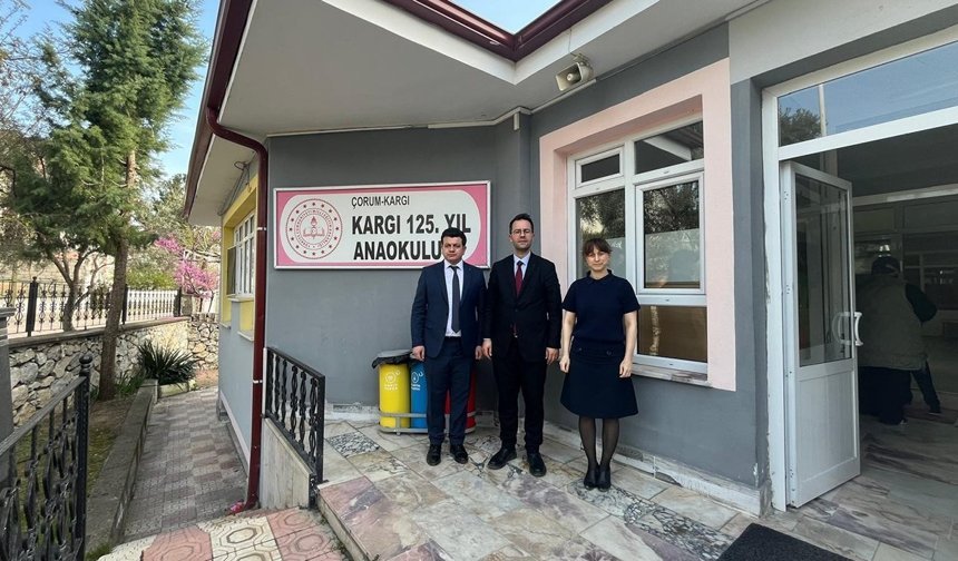 Kargı’da eğitim sahada yakından takip ediliyor